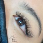 Popular 2D volume eyelash extensions applied by Mini Beauty Eyelash in Los Angeles County and Orange County.