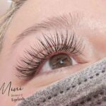 Classic mink eyelash extensions applied by Mini Beauty Eyelash.