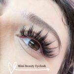 New style Sunflower eyelash extensions applied by Mini Beauty Eyelash in Los Angeles County and Orange County.